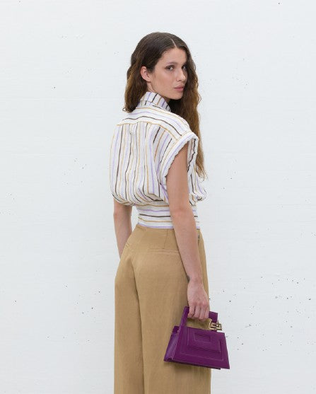 JJ - Camicia con bottoni stripes - CA182