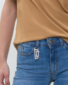 JJ - Jeans a zampa sfrangiato - denim PJ100