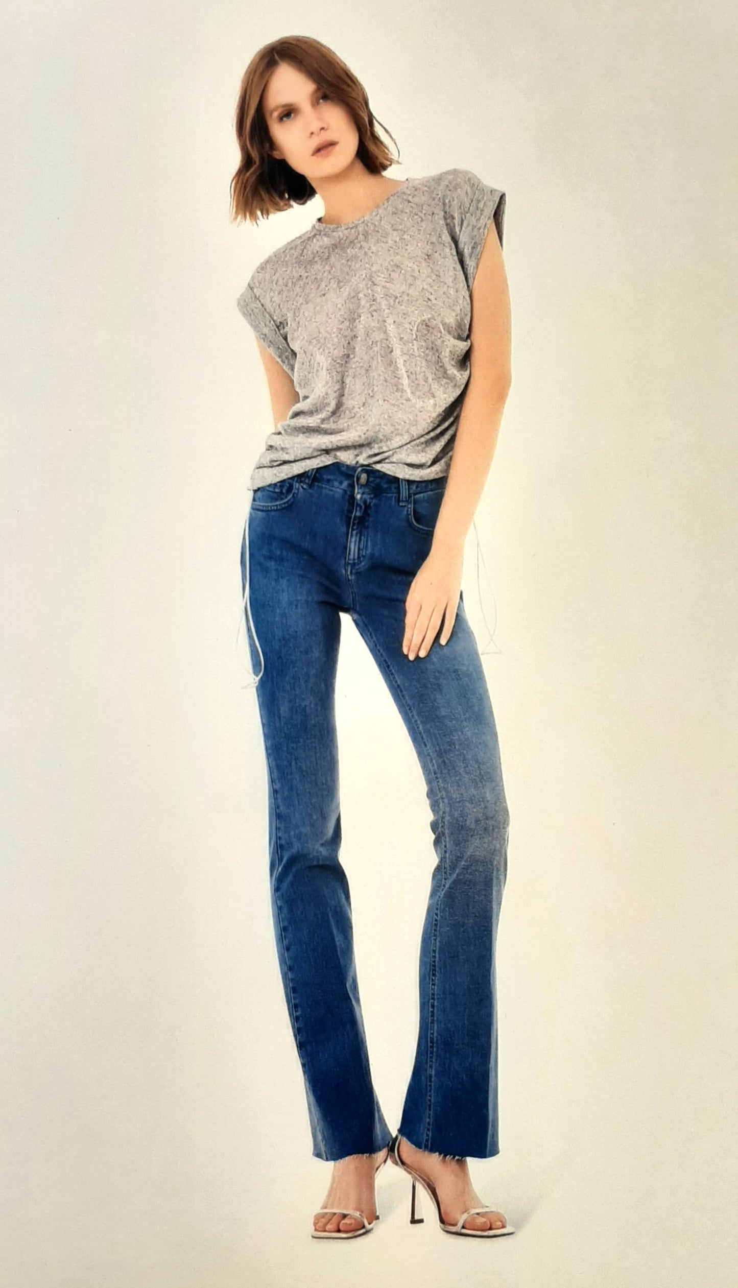 JJ - Jeans trombetta - denim PJ198