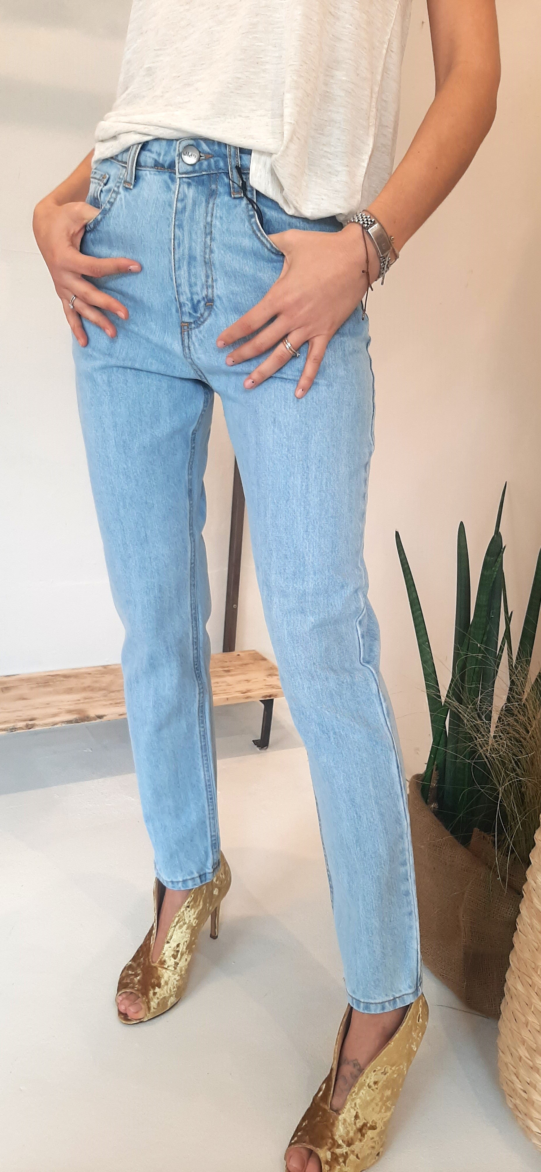 JIJIL - Jeans gamba stretta - denim vintage PJ193