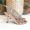 BIBI LOU - Sandalo gioiello con tacco - oro 595V17VK