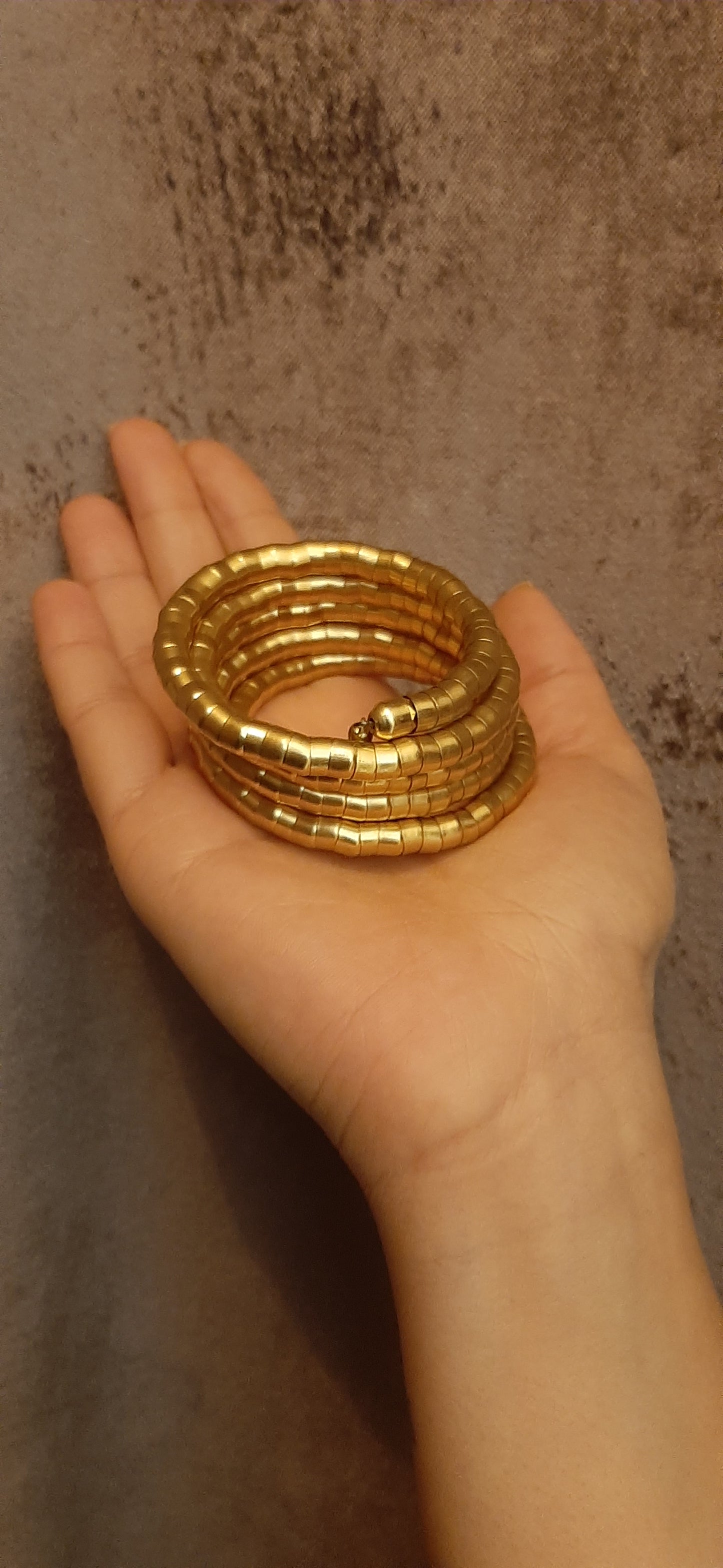 BJ - Bracciale a molla - brass