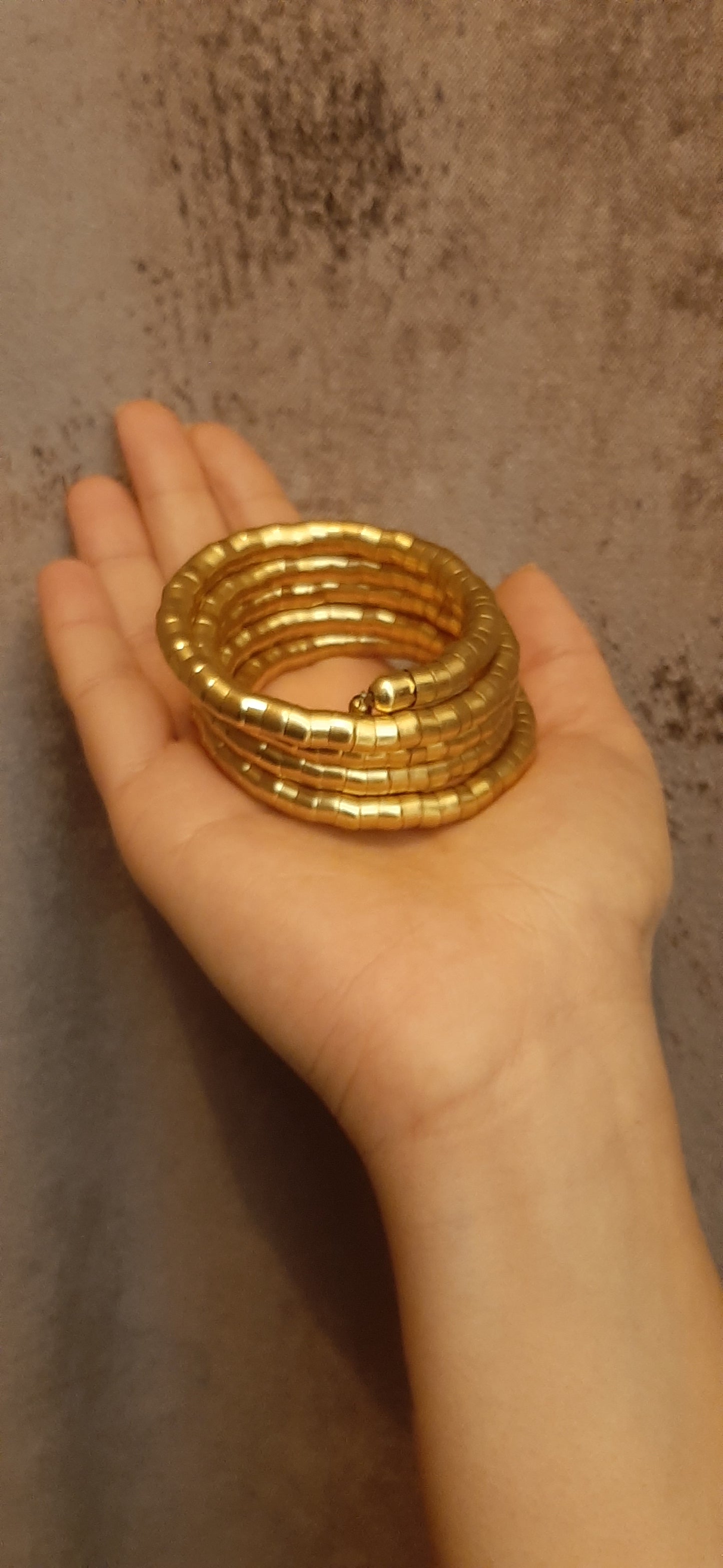 BJ - Bracciale a molla - brass