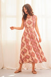 GYPSY - Abito stampato cut-out - rosa TAVES