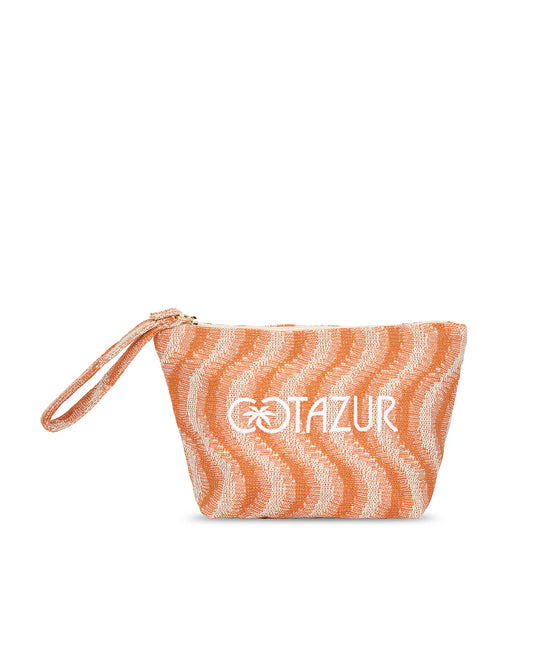 CT - Pochette mare in tela di cotone - wave 0125