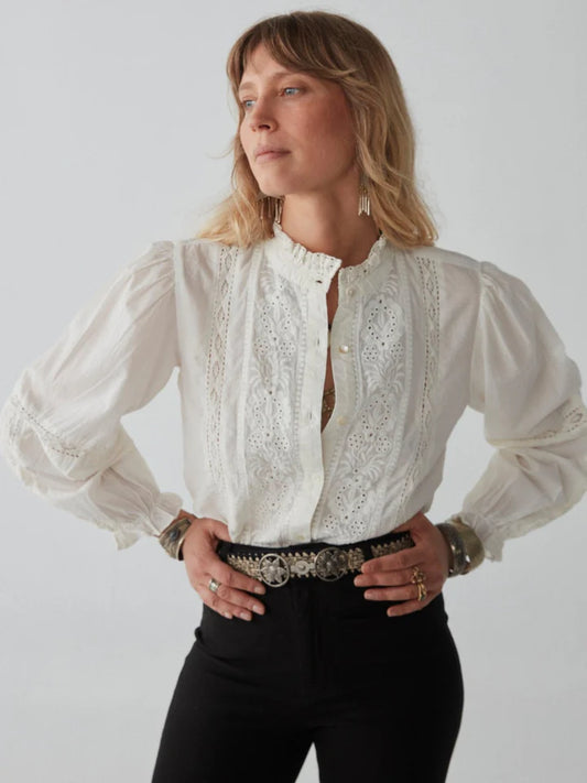 MH - Blusa Emanuelle - Panna cotta