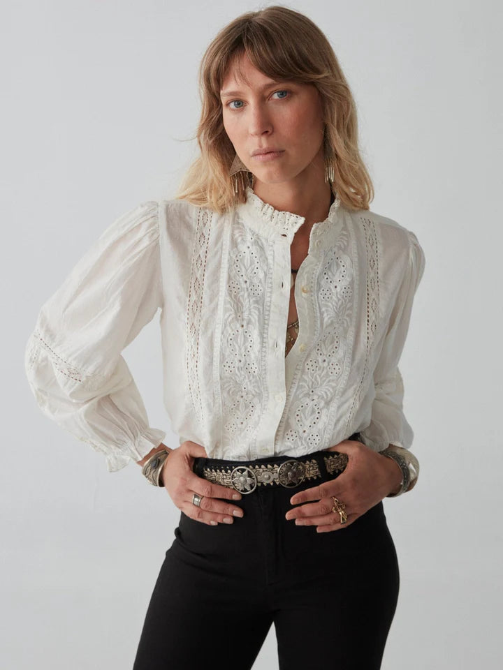 MH - Blusa Emanuelle - Panna cotta