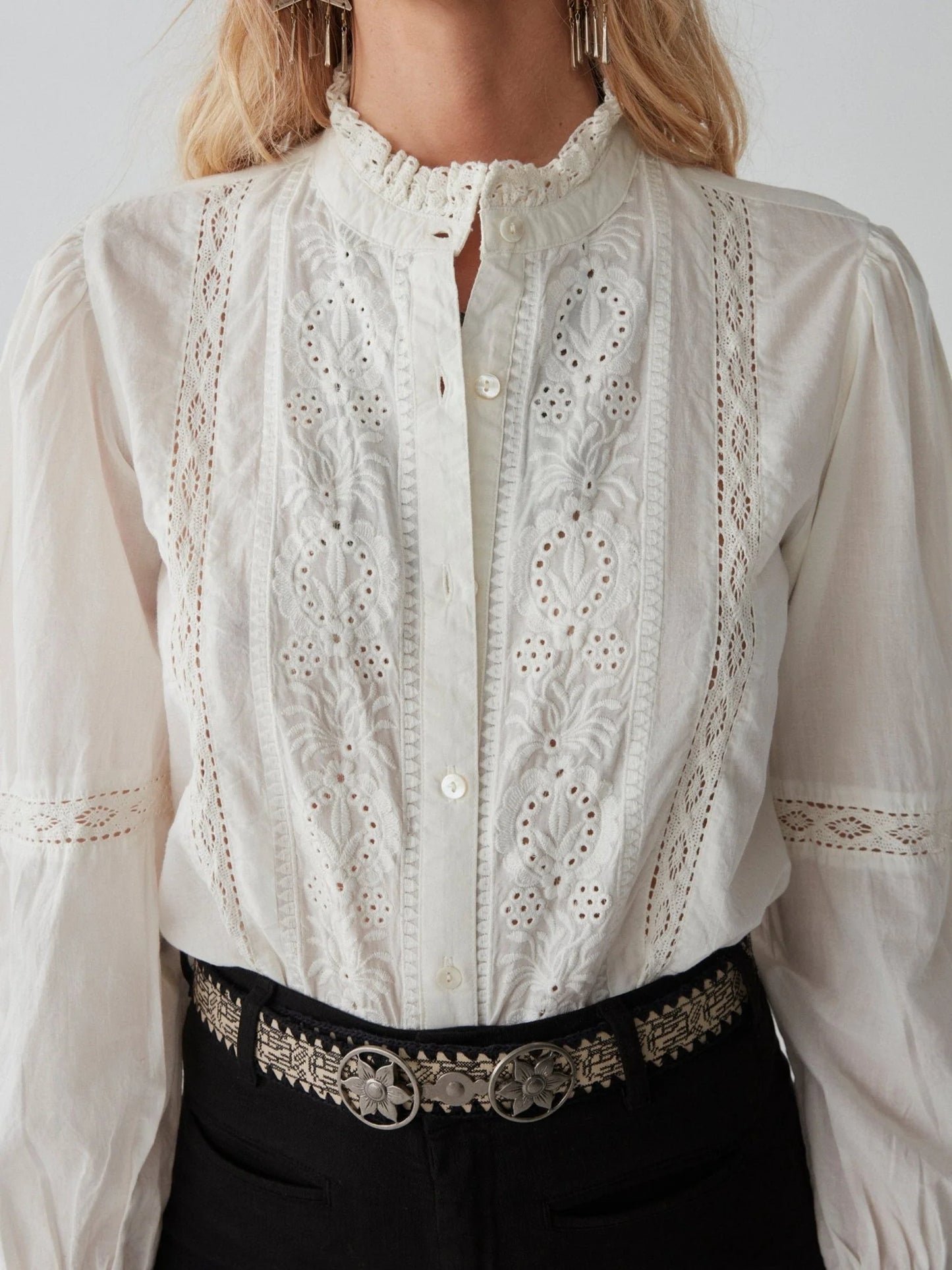 MH - Blusa Emanuelle - Panna cotta